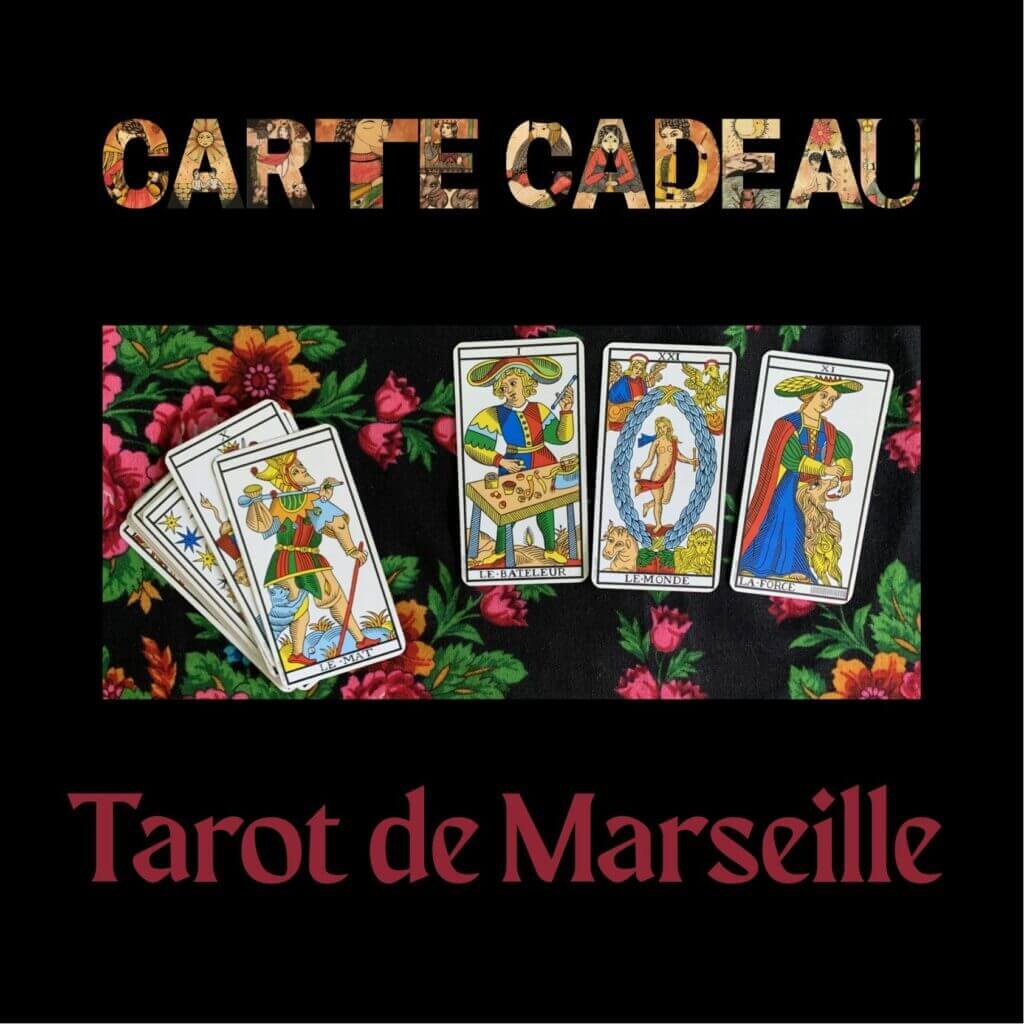 carte cadeau tarot marseille tirage cartes